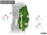 実況天気(2019年12月07日)