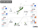 沖縄県の過去の天気 実況天気 19年12月 日本気象協会 Tenki Jp