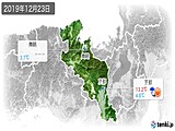 実況天気(2019年12月23日)