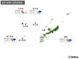 実況天気(2019年12月26日)