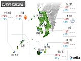 実況天気(2019年12月29日)