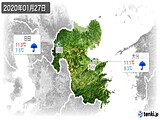 実況天気(2020年01月27日)