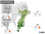 実況天気(2020年02月05日)