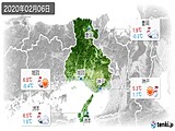 実況天気(2020年02月06日)