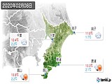 実況天気(2020年02月08日)