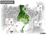 実況天気(2020年02月08日)