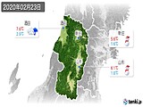 実況天気(2020年02月23日)