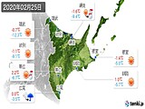 実況天気(2020年02月25日)