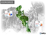 実況天気(2020年03月02日)