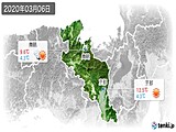 実況天気(2020年03月06日)