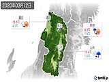 実況天気(2020年03月12日)