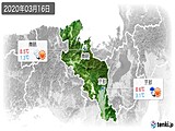 実況天気(2020年03月16日)