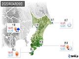 実況天気(2020年04月09日)