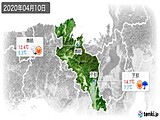 実況天気(2020年04月10日)