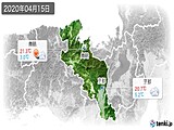 2020年04月15日の京都府の実況天気