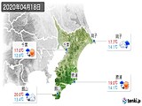 実況天気(2020年04月18日)