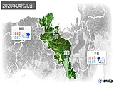 実況天気(2020年04月20日)