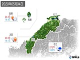 実況天気(2020年05月04日)