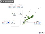 実況天気(2020年05月06日)