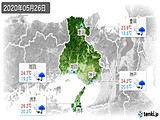 2020年05月26日の兵庫県の実況天気
