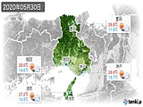 2020年05月30日の兵庫県の実況天気