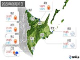 実況天気(2020年06月01日)