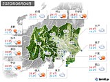 実況天気(2020年06月04日)