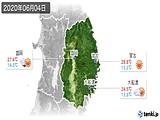 実況天気(2020年06月04日)