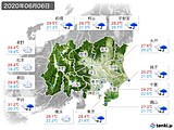 実況天気(2020年06月06日)