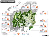 実況天気(2020年06月09日)