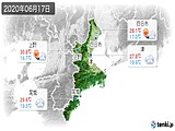 実況天気(2020年06月17日)