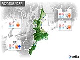 実況天気(2020年06月23日)