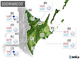 実況天気(2020年06月23日)