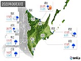 実況天気(2020年06月30日)