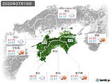 実況天気(2020年07月19日)