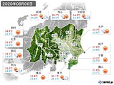 実況天気(2020年08月06日)