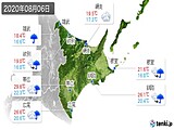 実況天気(2020年08月06日)