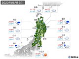 実況天気(2020年08月16日)