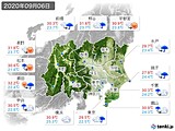 実況天気(2020年09月06日)