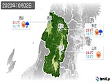 実況天気(2020年10月02日)