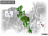 実況天気(2020年10月17日)