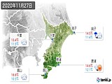 実況天気(2020年11月27日)