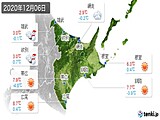 2020年12月06日の道東の実況天気