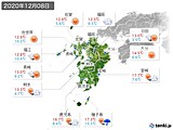 実況天気(2020年12月08日)