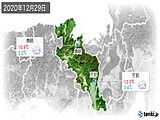 実況天気(2020年12月29日)