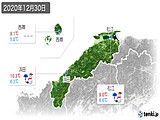 実況天気(2020年12月30日)