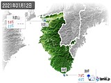 実況天気(2021年01月12日)