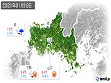 実況天気(2021年01月19日)