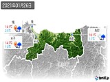 実況天気(2021年01月26日)