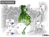 実況天気(2021年03月04日)